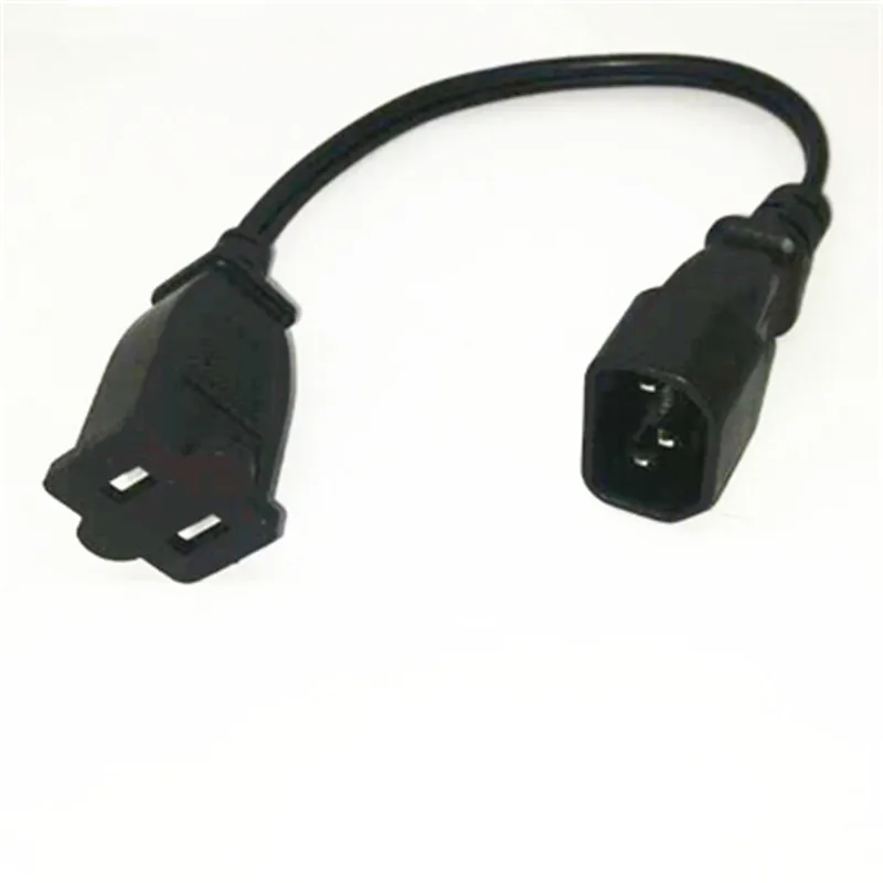 C14 1 15R IEC320 штекер для США Женский удлинитель питания кабель адаптер PDU UPS конвертер