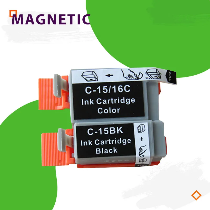 Совместимый картридж для принтера Canon i70 i80 SELPHY DS700 DS810 PIXMA iP90 mini220 bci 15 16|Чернильные