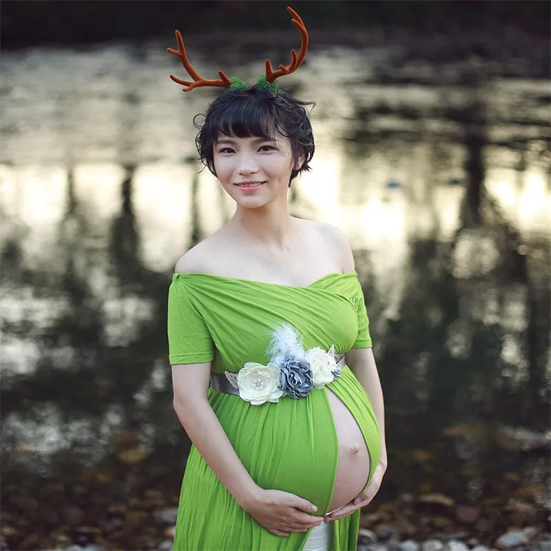 Пояс для беременных с цветочным рисунком пояс и кормящих матерей реквизит