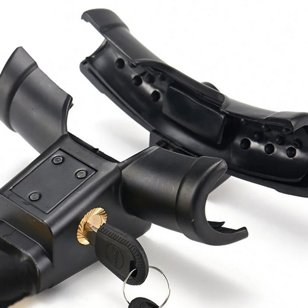 

1 Pc Theft-proof Truck Lock Steering Lock Car Theft Prevention (Black)