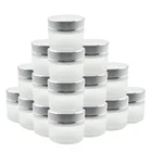 Матовый Стеклянный крем, фотоемкость, пустые косметические банки, горшок для теней для век, фотоаксессуары 10203050 г, 1 шт.