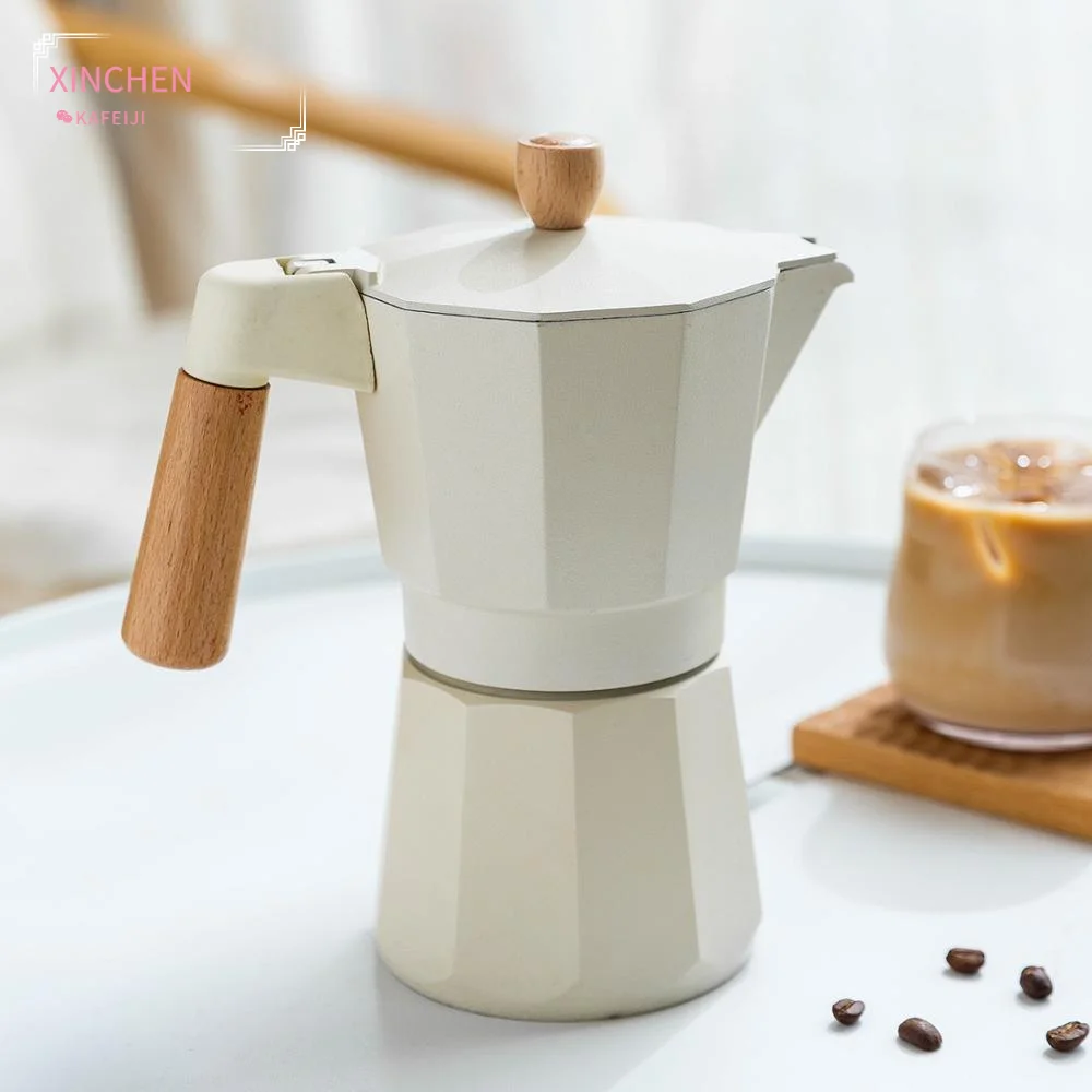

XINCHEN 3/6/ Cup Aluminum Alloy Moka Coffee Pot Heatable Italian Coffee Maker Espresso Kettle Percolator Kitchen Tools