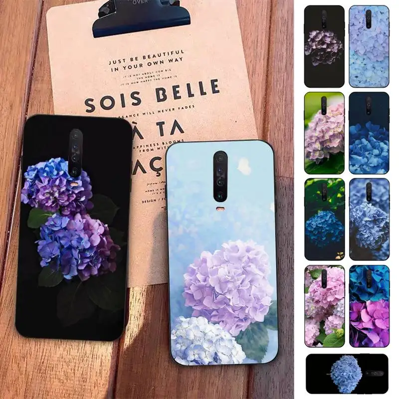 

Hydrangea Phone Case for Redmi 5 6 7 8 9 A 5plus K20 4X S2 GO 6 K30 pro