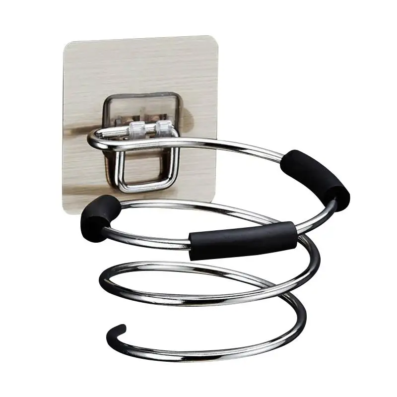 Нержавеющая сталь настенный фен стеллаж Органайзер для волос