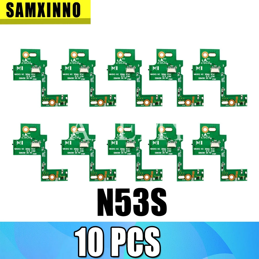 10 шт.! Новинка для For Asus N53 N53S N53SV N53SN N53SM N53J N53JG N53JN N53JF N53JQ N53TA N53TK N53DA DC блок