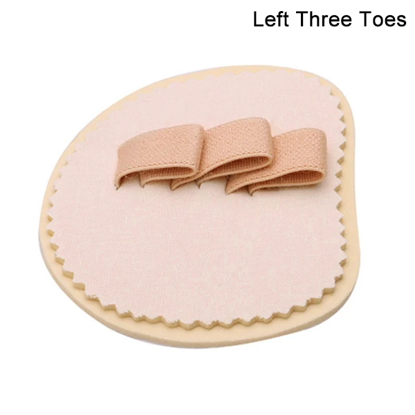 New 1 Pc Hammer Toe Straightener Bunion Protector Splint Overlap Toe Corrector - Цвет: Left Three Toes