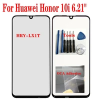 shyueda for huawei honor 10i hry lx1t 6 21 outer front screen glass replacement parts with oca tools