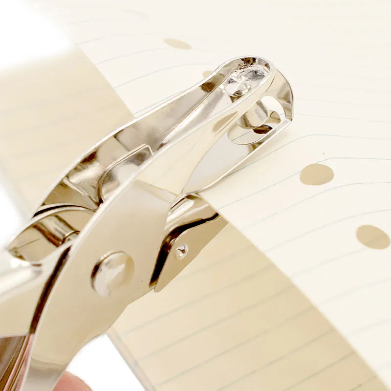 Школьный металлический Перфоратор с одним отверстием офисный свободный