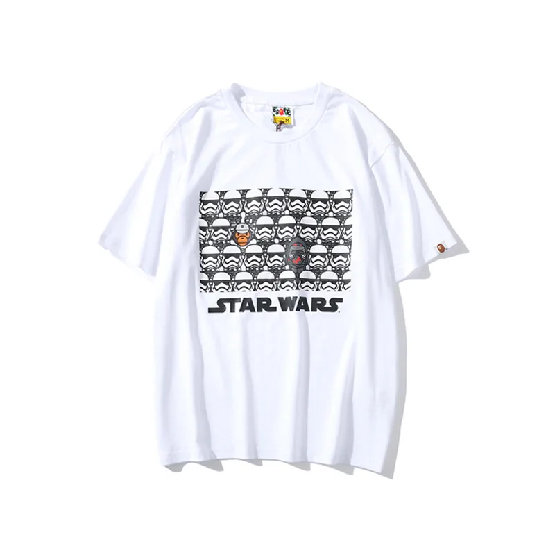 

Bape T-shirt Summer New Japanese Short-sleeved T-shirt Trendy Brand Men's T-shirts