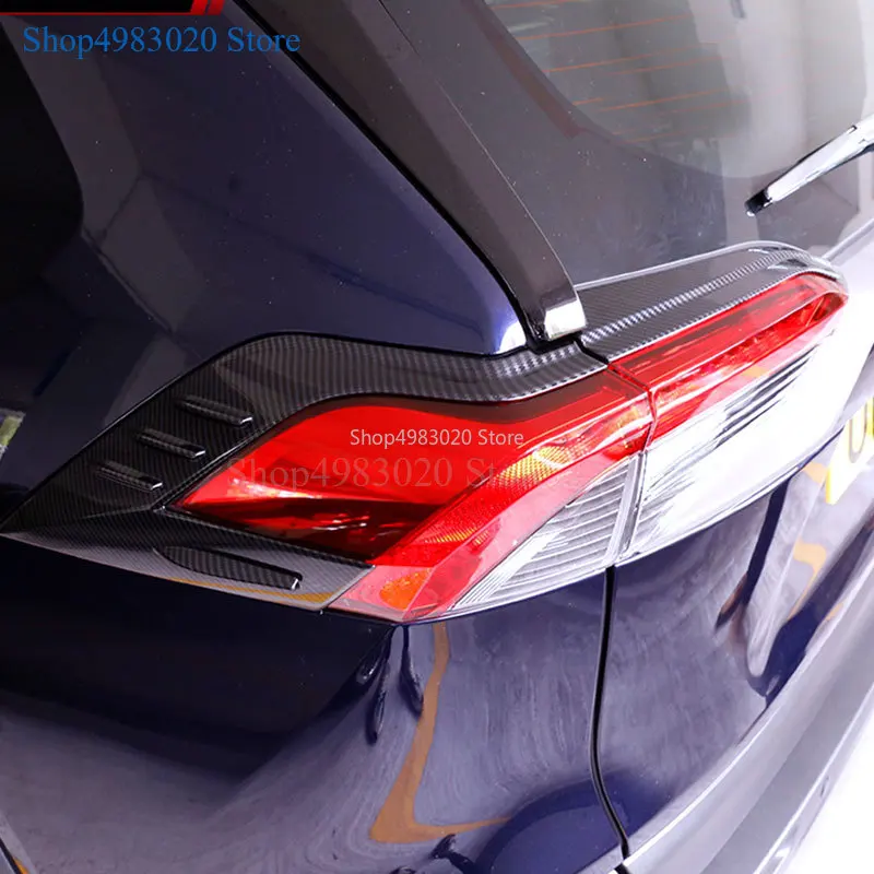 Для Toyota RAV4 2019 2020 ABS хромированный задний светильник бровей рамка декоративная