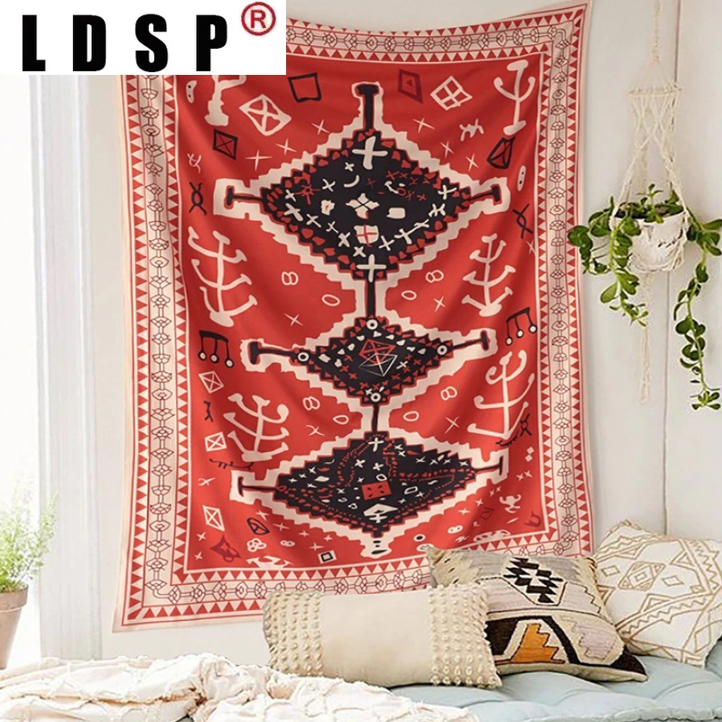 

LDSP Witchcraft Tarot Tapestry Wall Hanging Carpet Beach Towel Background Cloth Blanket Yoga Mats Art Bedroom Dorm Home Decor