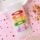 Заколки для волос женские, разноцветные, 6 шт.компл.