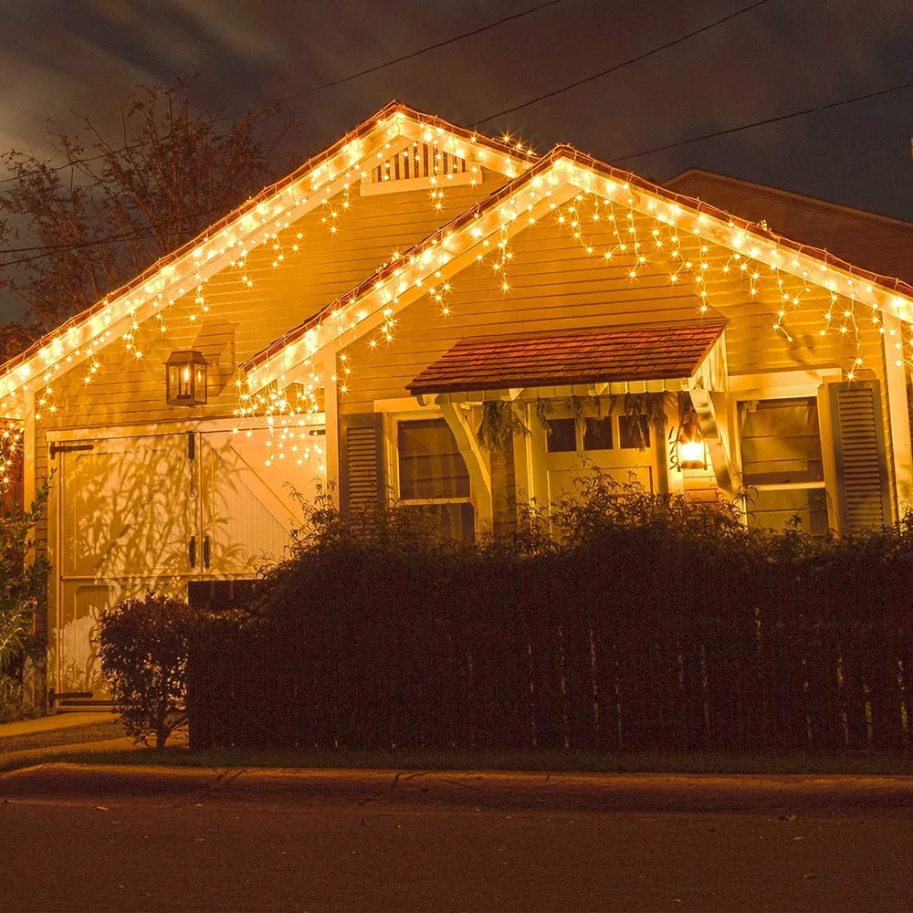 СВЕТОДИОДНАЯ Гирлянда-сосулька DC31V 3 м 4 5 8 режимов | Освещение