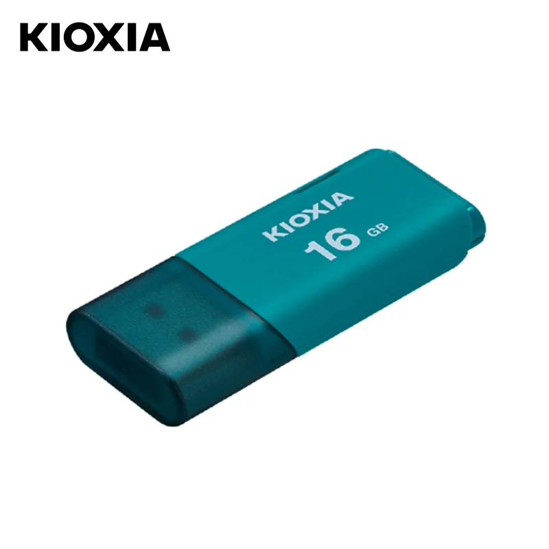 USB-флеш-накопитель Kioxia 32 ГБ 16 сине-белый с подсветкой | Компьютеры и офис