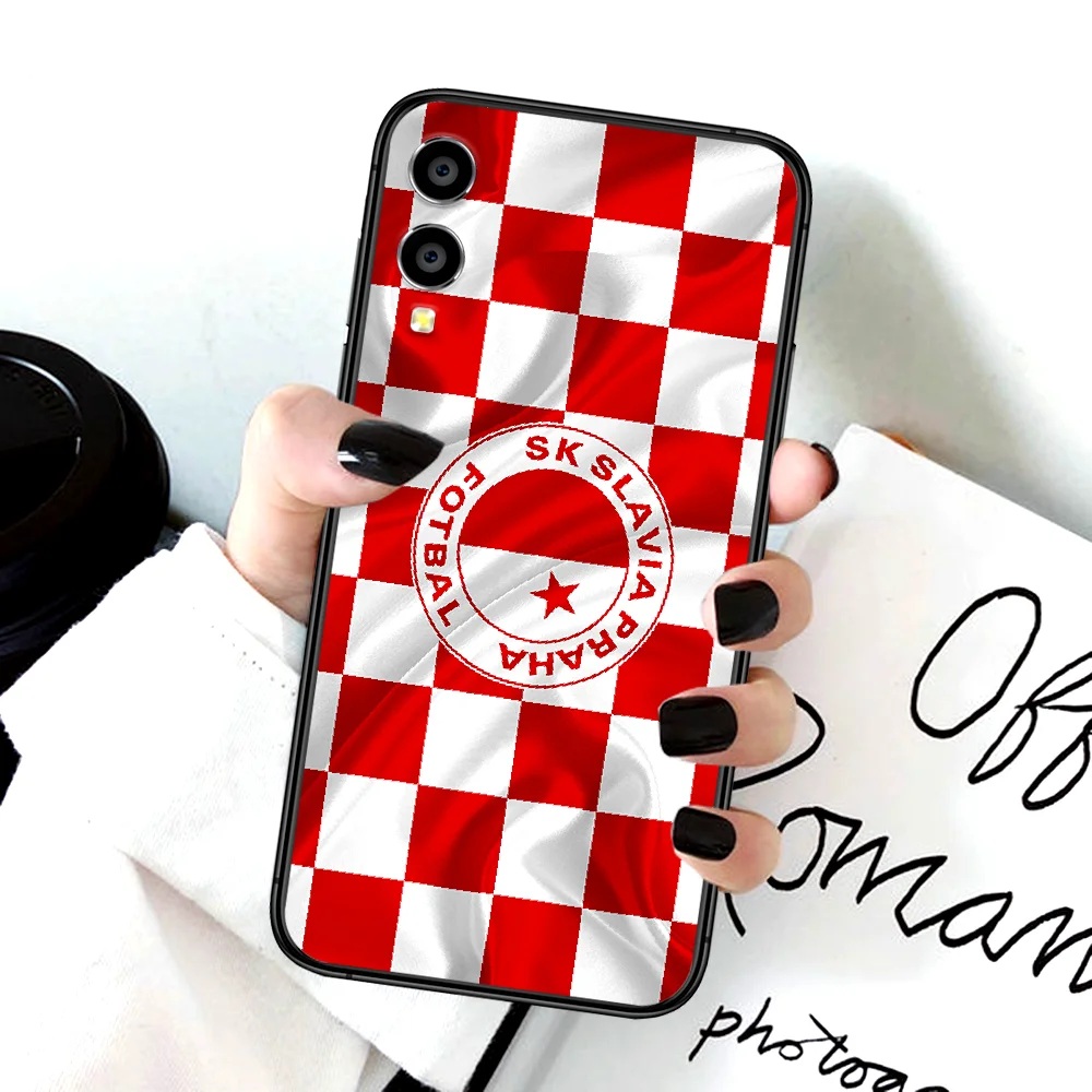 

Sk Slavia Praha Soccer Phone Case For Huawei Honor 6A 7A 7C 8 8A 8X 9 9X 10 10i 20 Lite Pro Play black Back Painting Etui