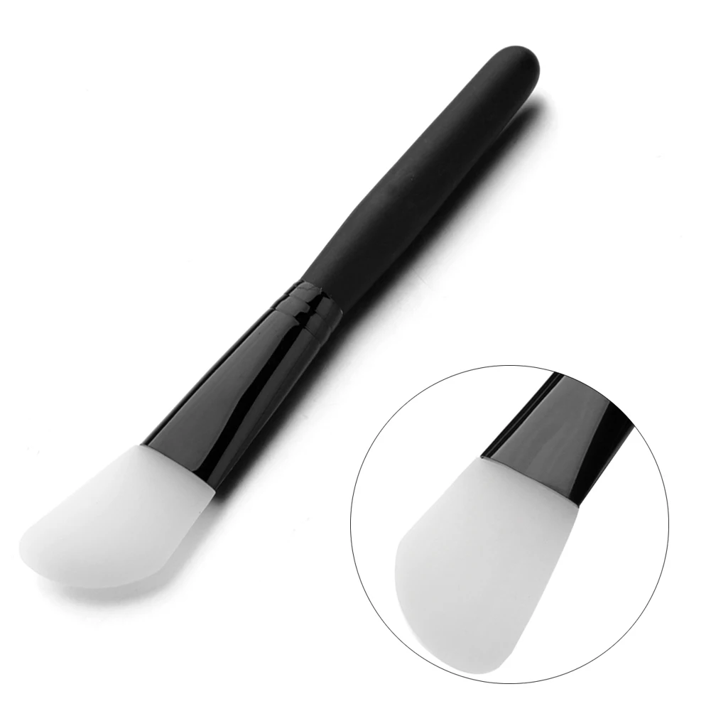 Flat Facial Mud Mask Brush Silicone Blush Foundation Skin Face Care Cosmetic Applicator High Quality Makeup Brushes & Tools | Красота и