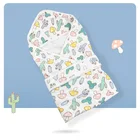 Муслиновый спальный мешок, 6 слоев, 70*70 см, 100% хлопок, детское одеяло, простынь для пеленания, постельное белье для новорожденных, банное полотенце