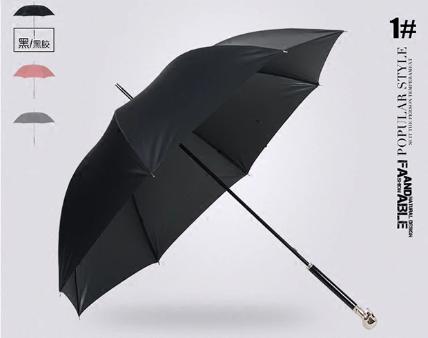 Comprare Ombrello Da Pioggia A Manico Lungo Tessuto Impermeabile Da Esterno Ombrelli Antivento Creativi Di Lusso Automatico Guarda Chuva Rain Gear DF50YS