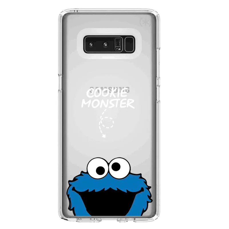 Прекрасный мультфильм печенье монстров с принтом Элмо мягкий чехол из ТПУ &quotдля