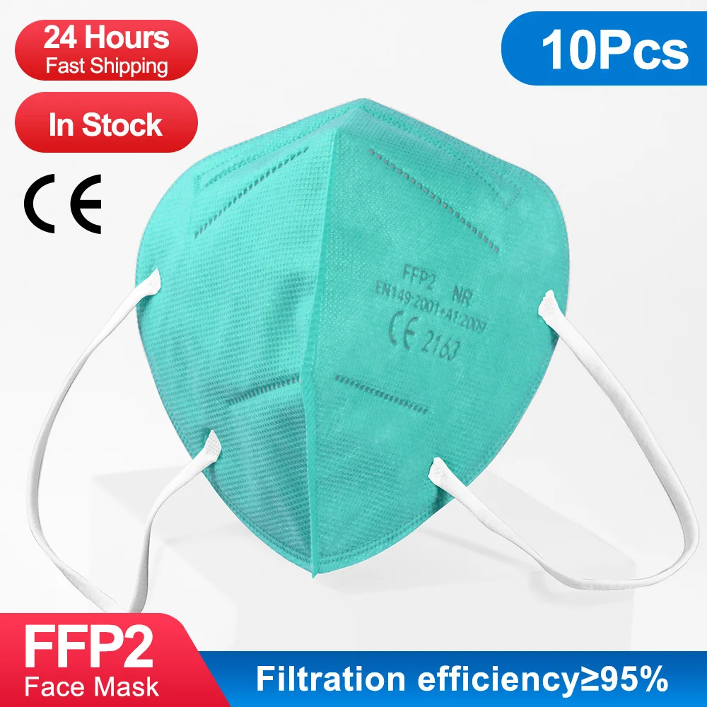Маска для взрослых Mascarilla FPP2 Homologada FFP2 5-слойная FFP2Mask сертифицированная