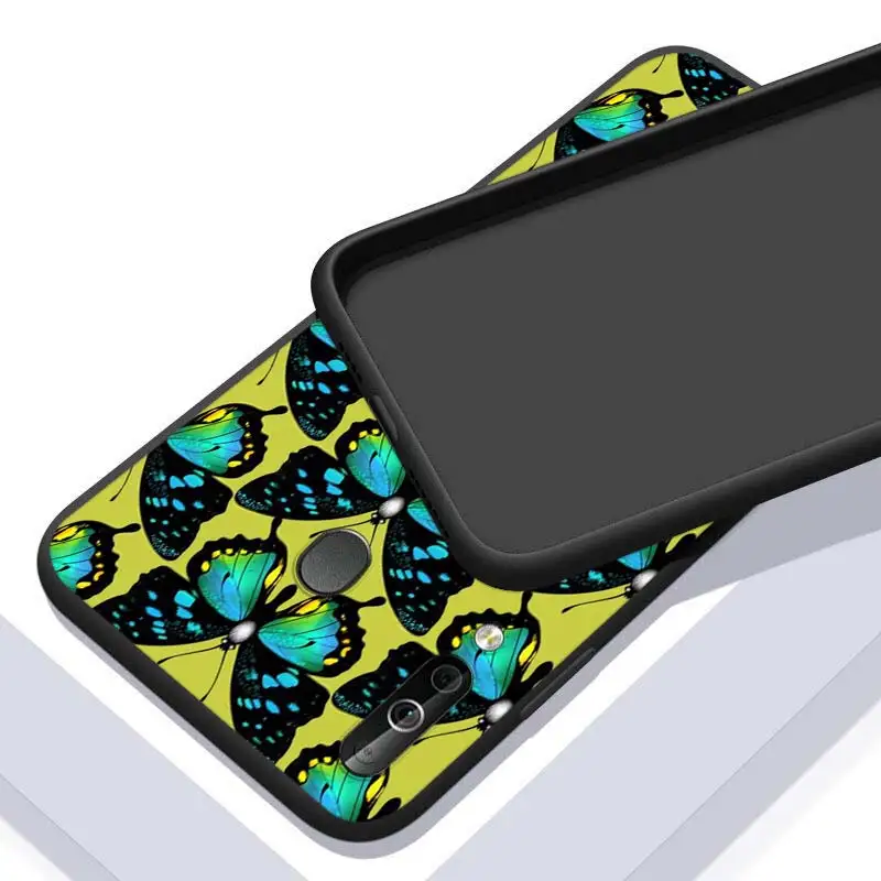 

Pink Butterfly Fly for Samsung Galaxy A90 5G A80 A70S A70 A60 A50 A50S A40 A30S A20S A20E A20 A2 Core A10 Phone Case