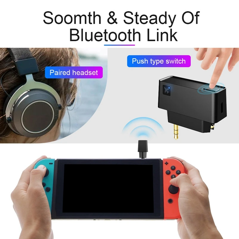 

BT5814 Bluetooth Audio Transmitter Computer TV 3.5 General Aircraft Airborne Audio Entertainment System Applicable