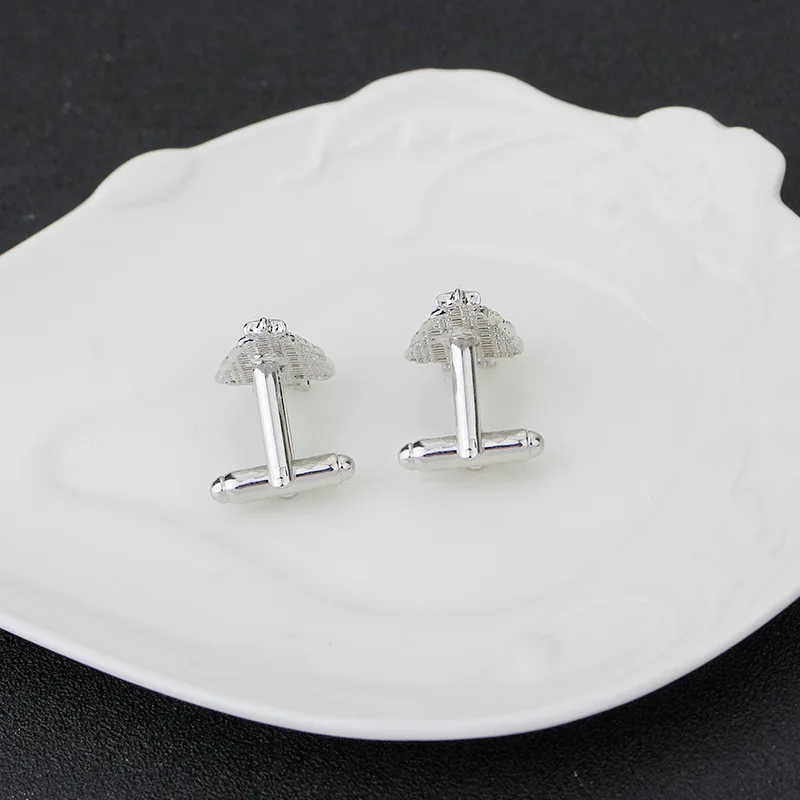 Изысканное рождественское кольцо-манжета Снежинка Рождественская елка запонки