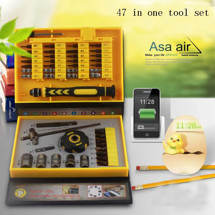 Набор ударных отверток 60 в 1 набор наконечников для ремонта iphone инструментов