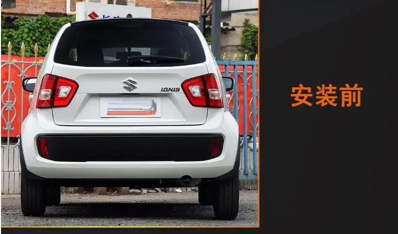 2 шт. автомобильный бампер лампа для suzuki ignis задний светильник года автомобильные аксессуары светодиодный задний светильник ignis задний светильник