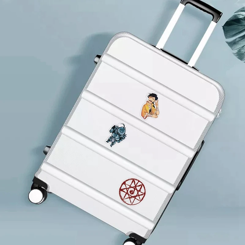 

50 pieces of Japanese anime Fullmetal Alchemist sticker luggage laptop waterproof decoration