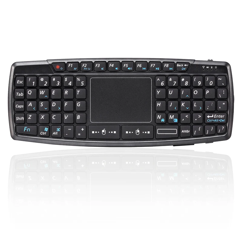 VIBOTON Kb-168 многофункциональная 2 4G мини беспроводная клавиатура Air Mouse с Presspad для