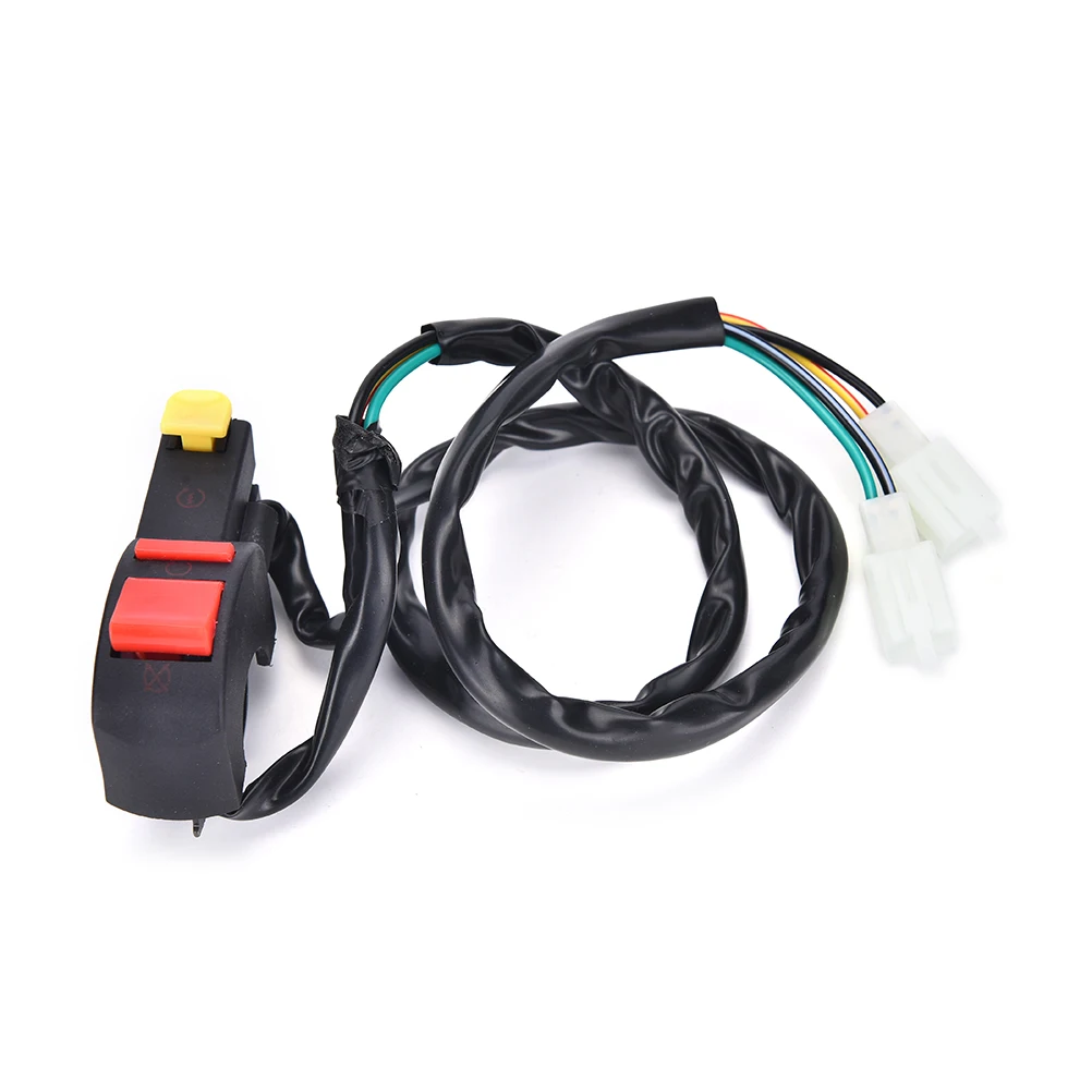 Hot sale 7/8&quot Universal Motorcycle Light Switch Handlebar Fog Button Connector | Автомобили и мотоциклы