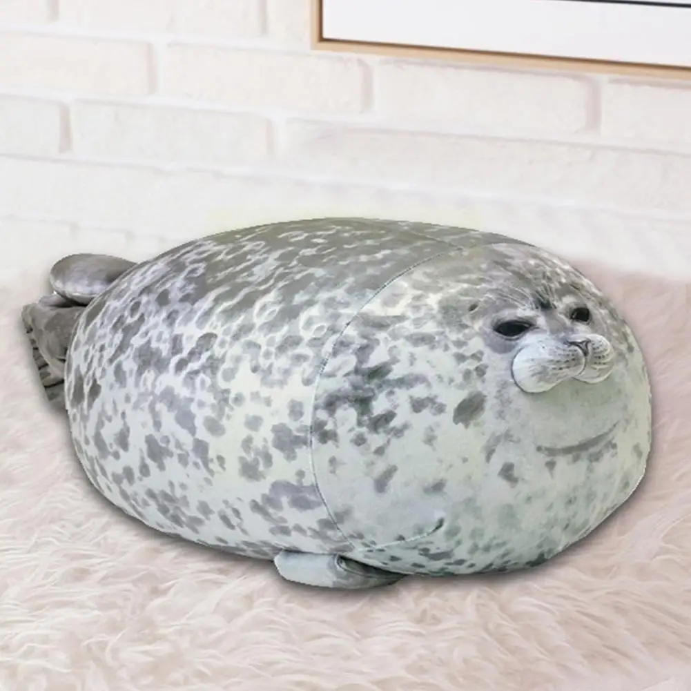 

20cm Cute Sea Lion Plush Toys 3D Novelty Throw Pillows Party Seal Soft Plush Stuffed Housewarming Hold Pillow Plush