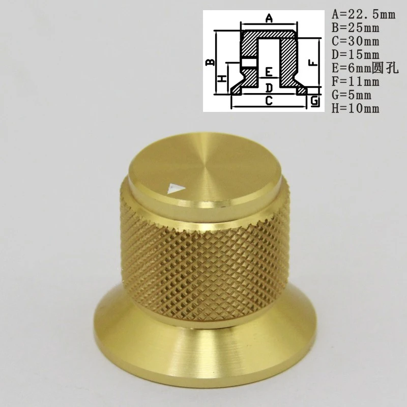 Алюминиевый Регулятор громкости 30*25*6 мм регулятор потенциометра усилитель басов