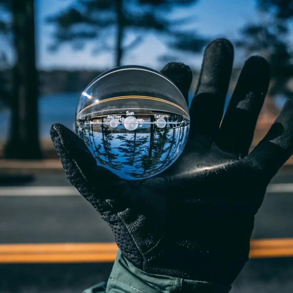 Солнечная система хрустальный шар планеты стеклянный лазерная гравировка