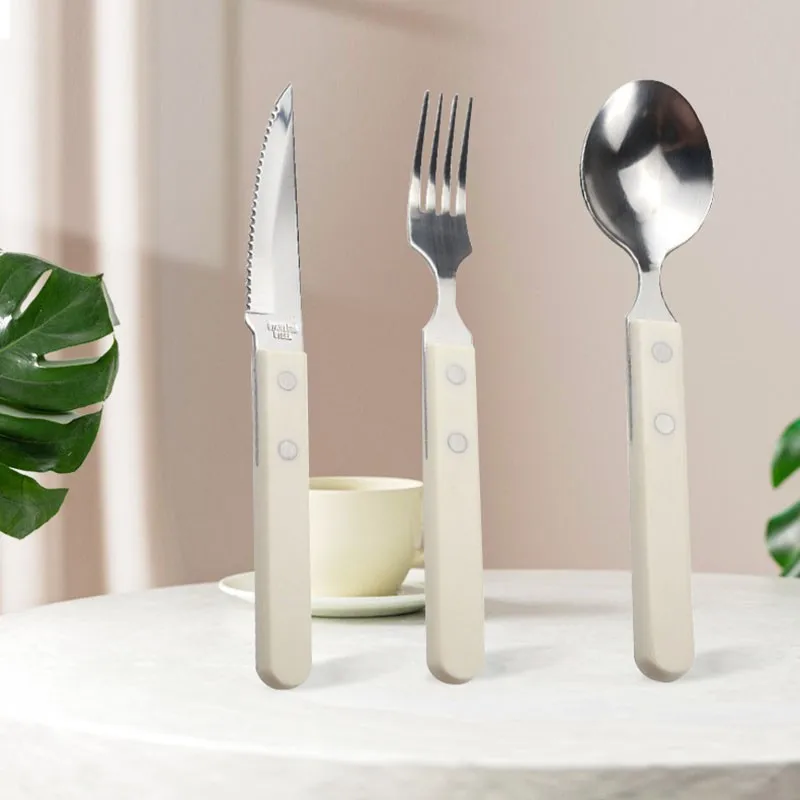 

3 шт./набор, столовые приборы из нержавеющей стали