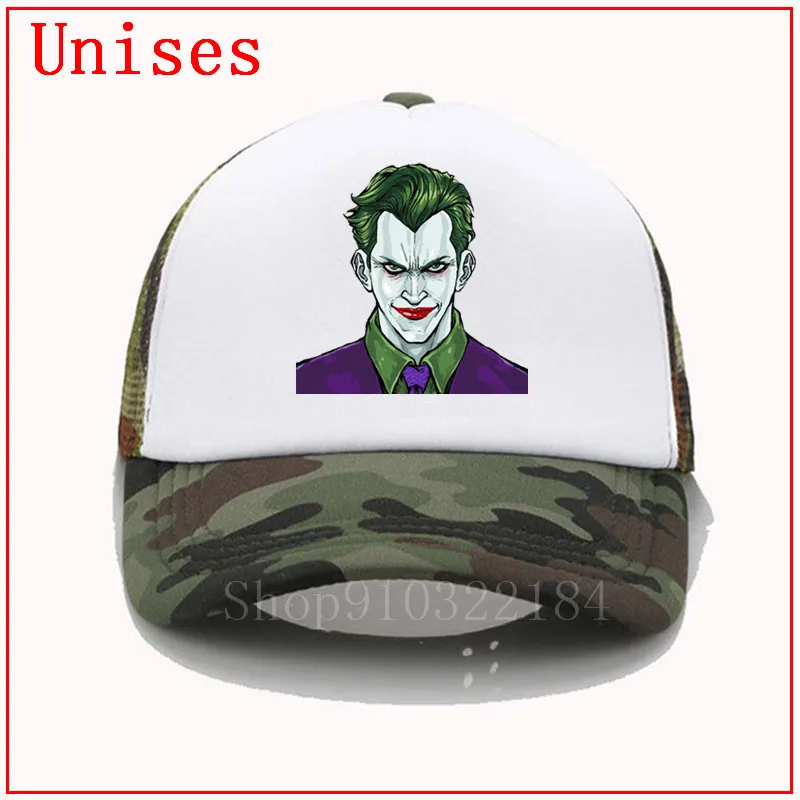 Кепка для отряда самоубийц Джокера мужчин и женщин стильная популярная уличная