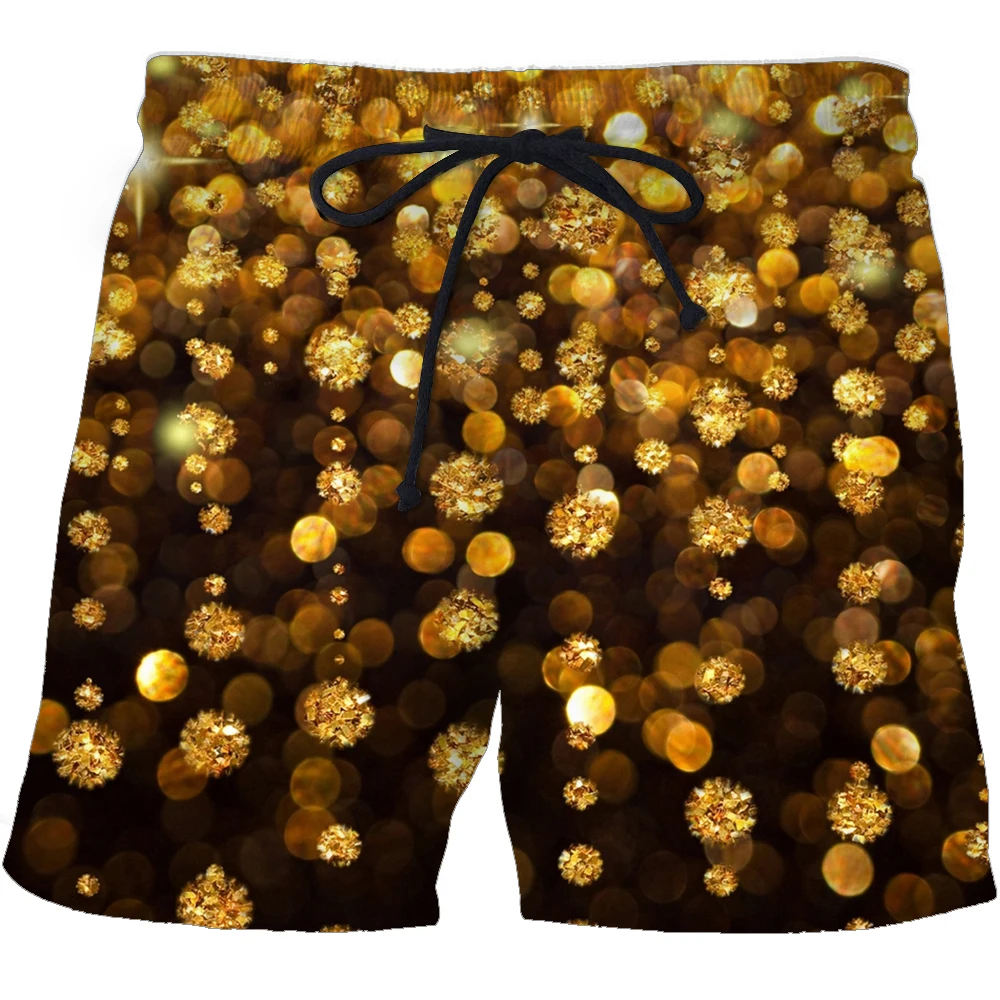 

Brand camouflage abstract art beach shorts men's swimming trunks street fashion casual shorts men's swimwear children's shorts
