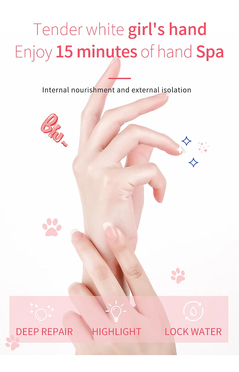 Никотинамид эссенсии для ухода за руками Питательная увлажняющая и осветляющая