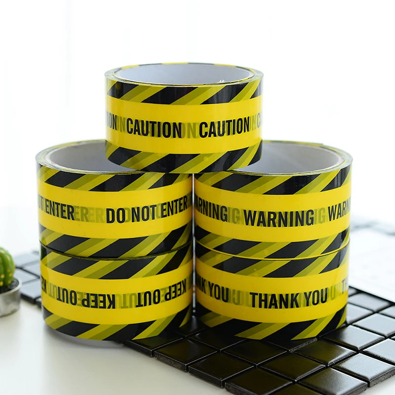 

4.8cmx25m Barricades Ribbon Danger Tape Safety Caution Tape Warning Tape
