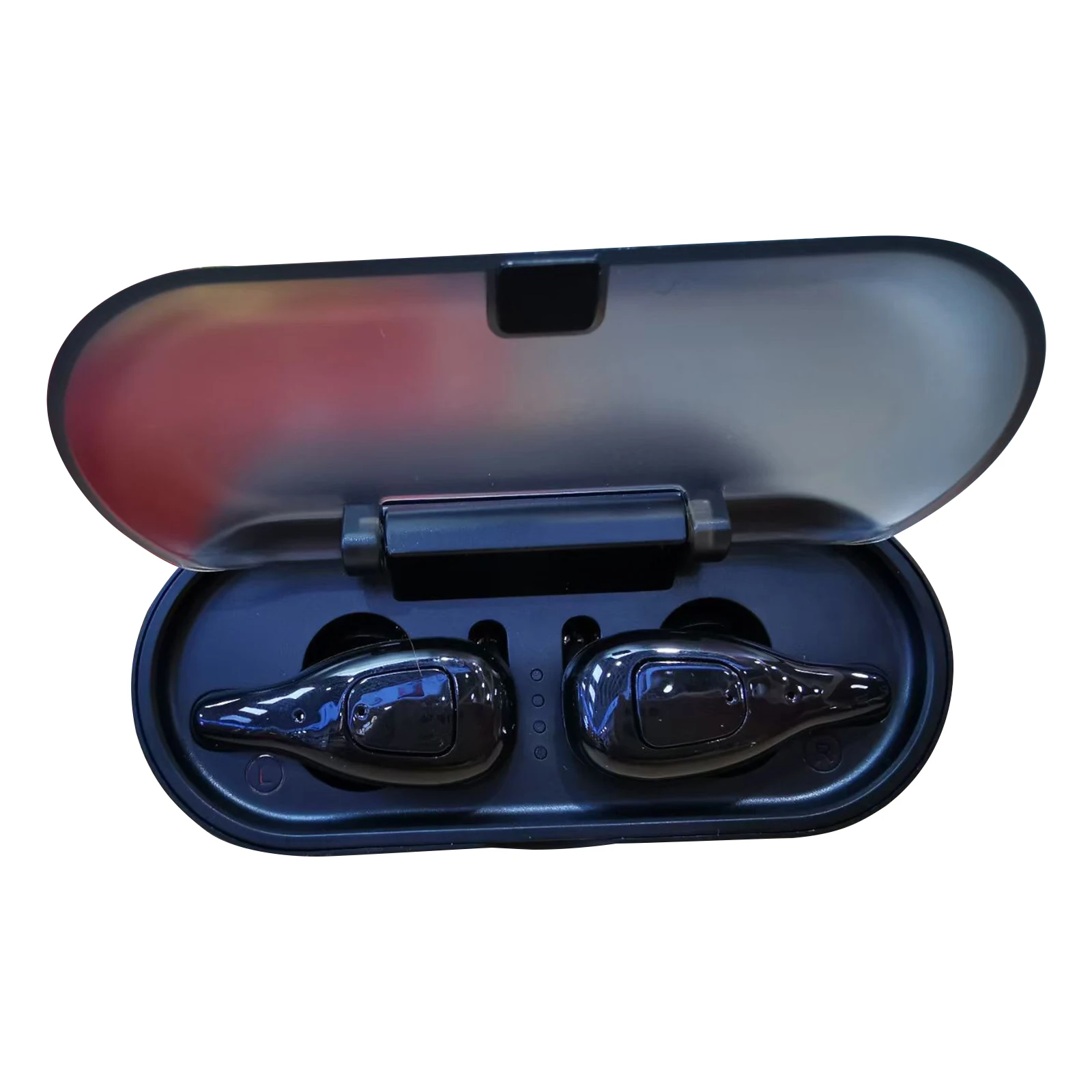 

Беспроводные наушники Bluetooth5.0, наушники HiFi, двусторонний Стерео шумоподавление, Беспроводная зарядка, чехол, время воспроизведения 10 часов