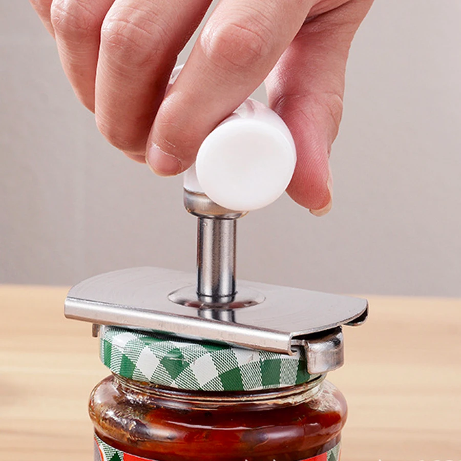 Винтовой консервный нож из нержавеющей стали экономичные крышки открывалка для