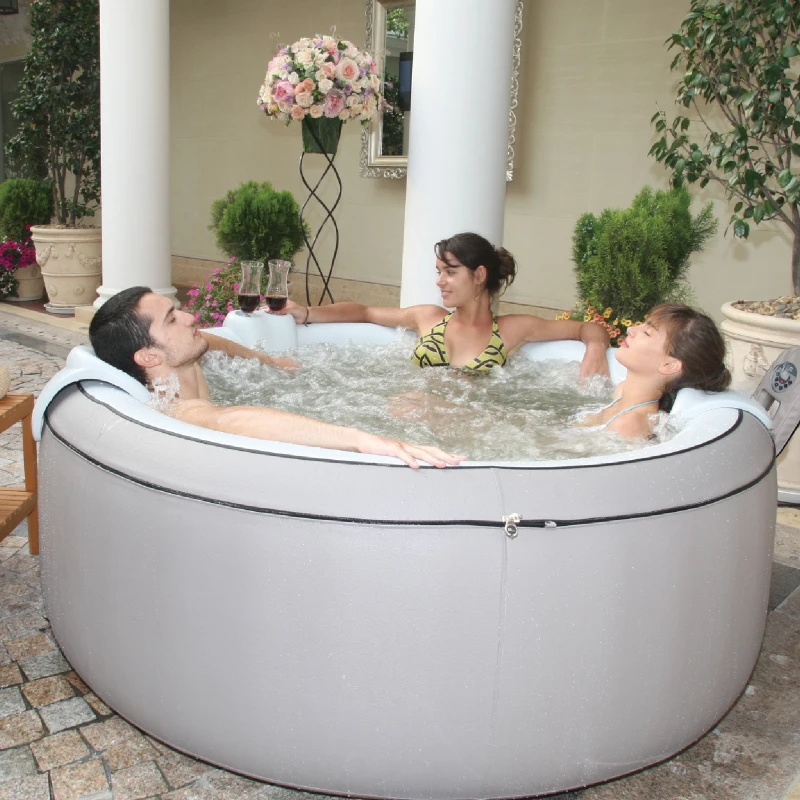 

Надувная спа массаж ванной постоянная температура нагрева функция семьи Съемная Горячая весна надувной бассейн