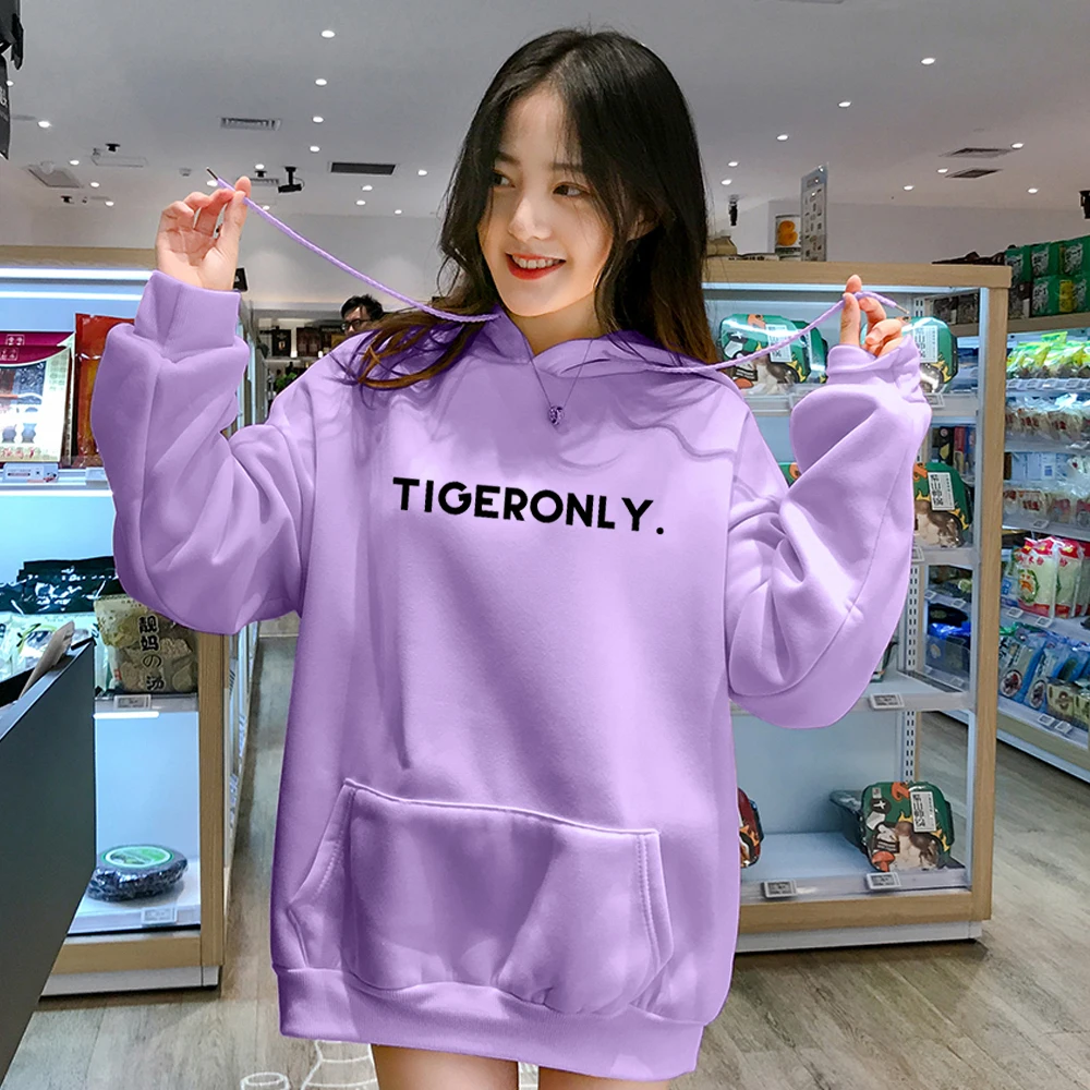 Женская толстовка с длинным рукавом и принтом букв | одежда