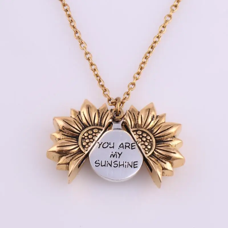 YOU ARE MY SUNSHINE новинка 2020 многослойное прозрачное ожерелье с надписью &quotБожья