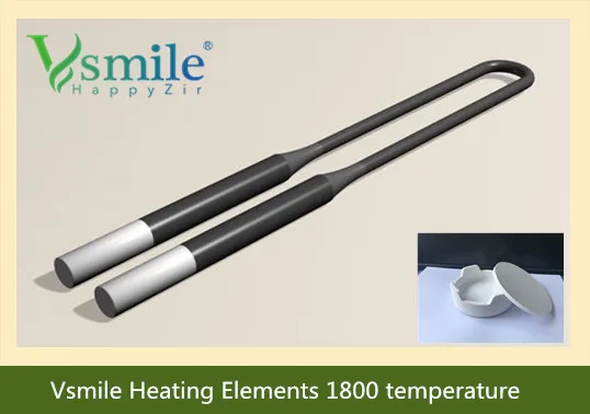 ЦИРКОНИЕВЫЕ нагревательные элементы высокой чистоты Tempreature 1800ɼ циркониевые 600