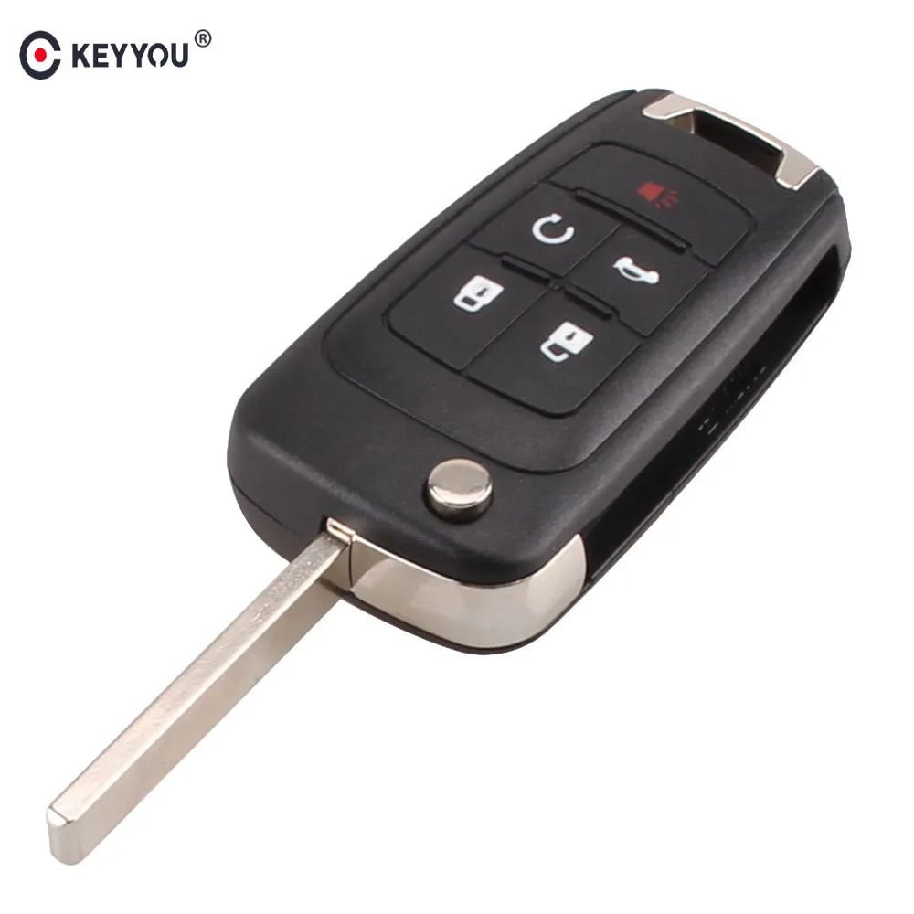 Раскладной чехол KEYYOU с 5 кнопками для Buick Excelle Verano La Crosse Regal корпус автомобильной