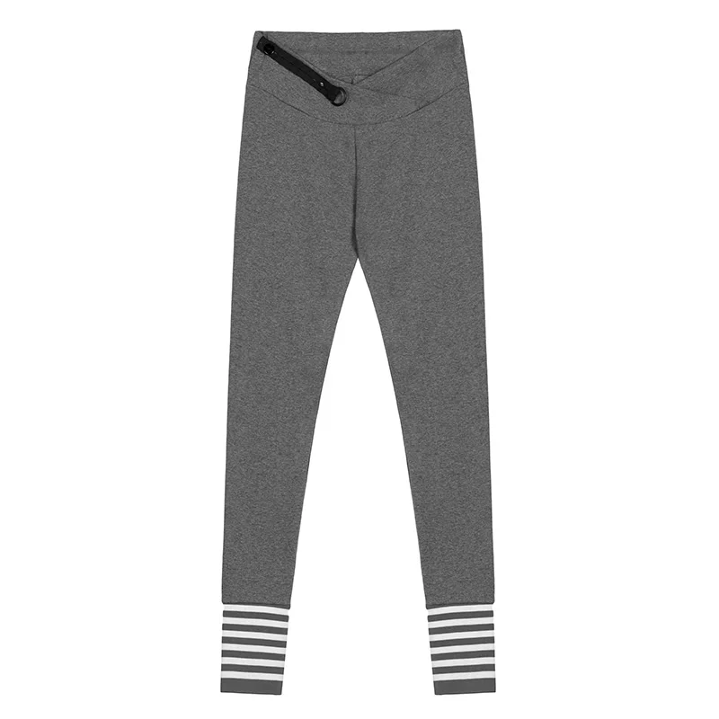 

603 Spring Cotton Maternity Skinny Legging Across V Low Waist Belly Pants Clothes for Pregnant Women Adjustable Casual Pregnancy