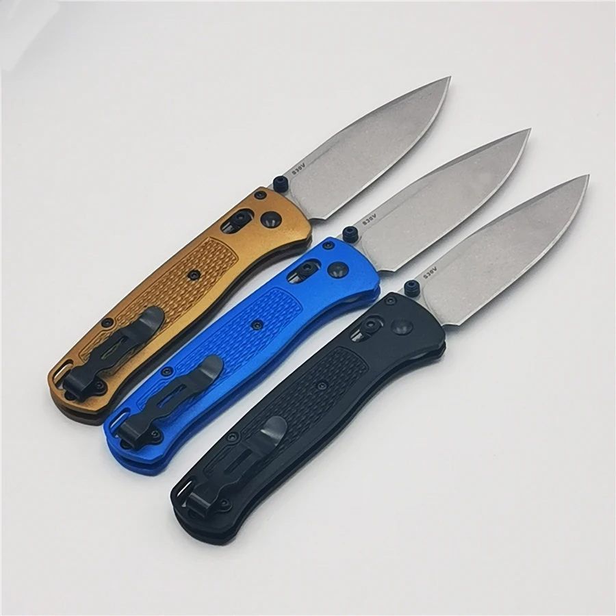 BENYS OEM BM535 складной нож с алюминиевой ручкой S30V, нож для выживания, походный охотничий карманный нож для фруктов