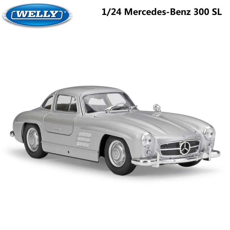 Модель симулятора автомобиля WELLY Diecast 1:24 классический легкосплавный автомобиль
